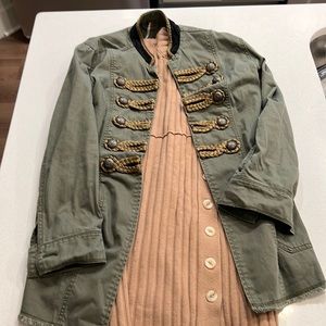 Free people dress and jacket outfit